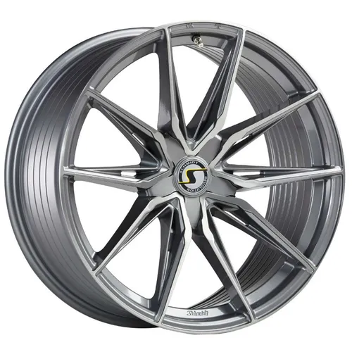 SchmidtRevolution TwentyOne Alufelge titanbrushed 11.5x21 ET28 - Hochwertige SchmidtRevolution Alufelge in titanbrushed, ideal für stilvolle Fahrzeuge. Mit präziser Passform und modernem Design für eine optimale Fahrzeugoptik.