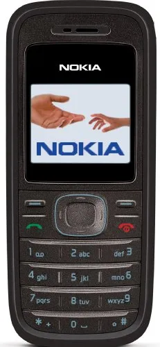 Nokia 1208 Black - Simlockfreies Handy mit Farbdisplay - Simlockfreies Dualband-Mobiltelefon mit 65.536 Farben, effizientem Energiesparmodus und staubabweisender Tastatur für längere Sprechzeiten. Ideal für einfache Kommunikation!