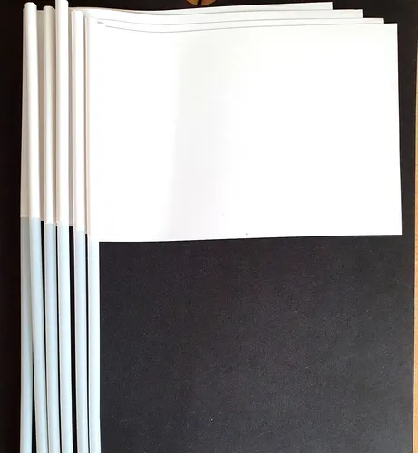  Papierfähnchen selbst gestalten Fussball Kinder malen  15 x 10,5  Basteln Neu 6