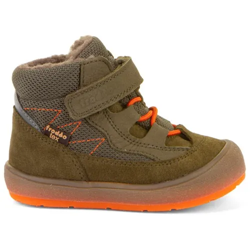 Froddo Kid's Ollie Lumi Tex Wool - Winterschuhe 27 in Braun - Wasserdichte Winterschuhe für Kinder mit praktischem Klettverschluss und Elastikschnürung. Ideal für den Alltag, Größe 27, Farbe Braun. Entdecken Sie auch weitere Angebote von Froddo!