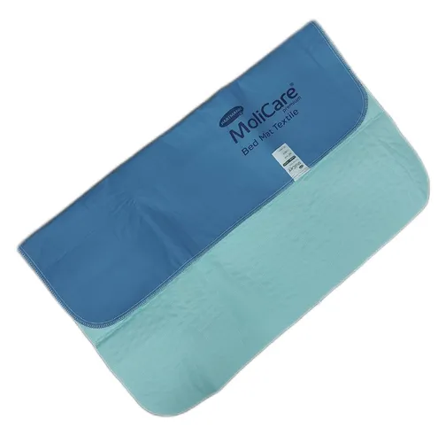 MOLICARE BED TEX 7T 85X90 - Wiederverwendbare Bettschutzeinlage - Inkontinenzeinlagen: Komfortable, saugfähige und bis zu 250x waschbare textile Bettschutzeinlage mit weicher Oberfläche für optimalen Schutz und einfache Handhabung.