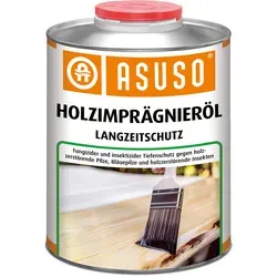 ASUSO Holzimprägnieröl Langzeitschutz - 0,75 Liter