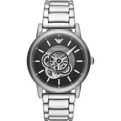 Emporio Armani Meccanico Herrenuhr AR60021 - Elegantes Design - Luxuriöse Herrenuhr von Emporio Armani mit 43 mm Edelstahlgehäuse und Saphirglas. Ein stilvolles Accessoire, das Funktionalität und zeitloses Design vereint. Perfekt für besondere Anlässe oder den Alltag.