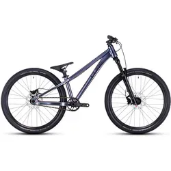 Cube Flying Circus 240 2024 - Galactic Black - Kinderfahrrad mit stylischem Design, ideal für junge Abenteurer und perfekt für erste Fahrversuche.