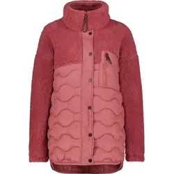 Stylische Teddy-Plüsch Winterjacke ALIFE & KICKIN "Damen EveAK G" - Funktionsjacke für Damen mit oversize Passform, kuscheligem Teddyfell und modischer Steppjacke für optimalen Komfort und Style in der kalten Jahreszeit.