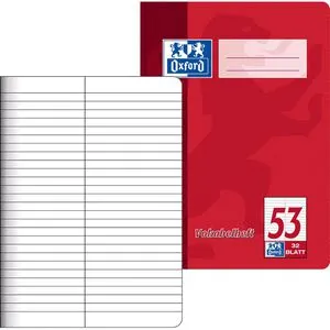 Oxford Vokabelheft 100050336, A4, 2 Spalten, 32 Blatt mit 90 g/m², Lineatur 53
