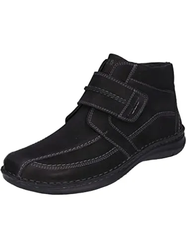 Josef Seibel Anvers 95 Herren Stiefel Schwarz, 41 EU - Bequeme Herren Stiefel mit praktischem Einstieg für optimalen Tragekomfort im Alltag.