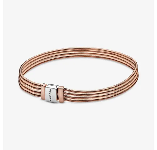 Pandora Armband Reflexions Rose 588782C00 Armband Damen Mehrstrang 18 cm
