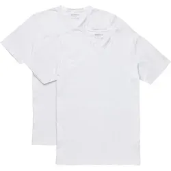 Marvelis Herren T-Shirt Body-Fit Rundhals Jersey Weiß - Klassisches Herren T-Shirt im Body-Fit-Schnitt aus hochwertigem Jersey. Ideal für den täglichen Gebrauch und vielseitig kombinierbar. Pflegeleicht bei 60 °C.