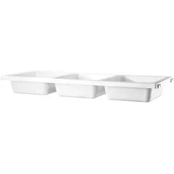String Furniture Bowl shelf w78 x d30 cm White