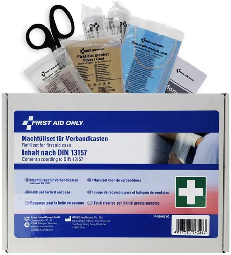 FIRST AID ONLY Erste-Hilfe-Nachfüllpack DIN 13157 im Karton