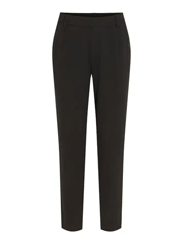 Vila VIVARONE HW Slim Pant - NOOS - Stoffhose für Damen im Slim Fit, mit elastischem Bund für perfekten Sitz und praktischen Seitentaschen, ideal für den Alltag.