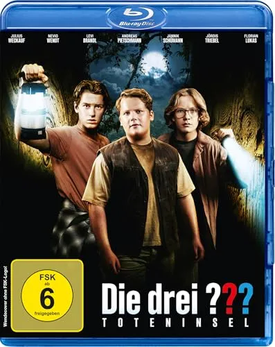 Die drei ??? - Toteninsel (Blu-ray) - Spannender Roadtrip der drei Detektive, die in ein Abenteuer um einen mysteriösen Geheimbund und eine gefährliche Vulkaninsel verwickelt werden. Hochwertige Blu-ray für Fans der beliebten Reihe.
