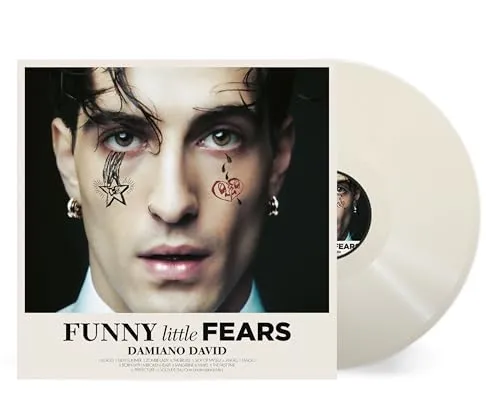 Damiano David - FUNNY LITTLE FEARS (COL. CREAM LP) - Schallplatte in Mint-Zustand, limitierte Farb-Vinyl-Edition von Damiano David, ideal für Sammler und Musikliebhaber.