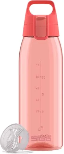 Sigg - Tritan Trinkflasche - Total Color ONE Watermelon - Für Kohlensäurehaltige Getränke Geeignet - Spülmaschinenfest - Auslaufsicher - Leicht - BPA-frei - Rosa - 1L