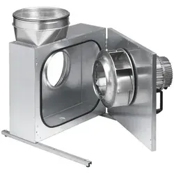 Helios MBW EC 250 Megabox - Effizienter EC-Ventilator für leisen Betrieb - Lüftungstechnik - Geräuschgekapselter EC-Radial-Ventilator mit energiesparendem EC-Motor für hohe Effizienz und wartungsfreien Betrieb.