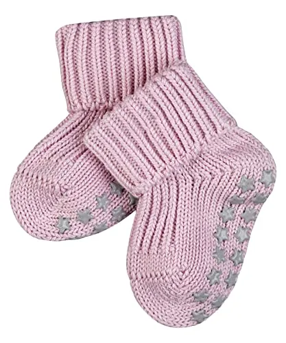 FALKE Unisex Baby Stoppersocken Catspads Cotton B Hp Baumwolle rutschhemmende Noppen 1 Paar, Rosa Thulit 8663, 62-68