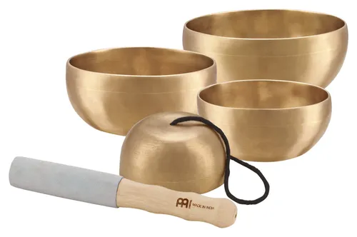 Meinl Klangschalen Set - 5 teilig - SB-U-1750 - Sonstige Folklore & Welt, handgefertigt aus Bronzelegierung für authentische Klangerlebnisse.