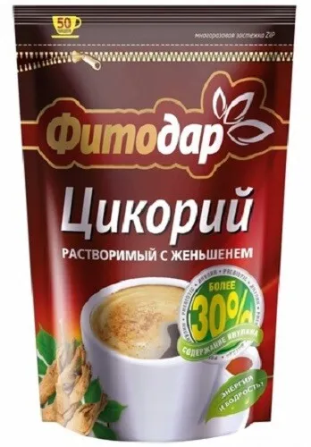 Zichorie Fitodar Ginseng 100g Цикорий с Женьшенем Фитодар