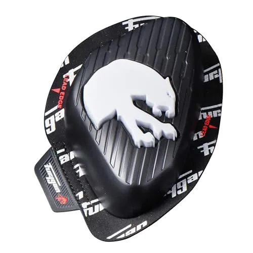 Furygan Sliders Knie – Motorrad Piste Racing – leicht, strapazierfähig, robust, Rennhose, Wettbewerb MotoGP Moto3 – Farbe: Weiß, Rot, Schwarz