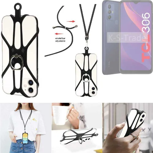 Handykette für TCL 306 Handy-Ring Handykordel