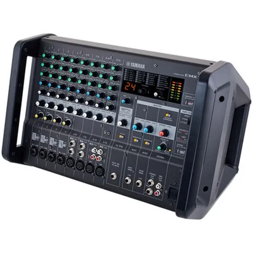 Yamaha EMX 5 Powermixer - Leistungsstarker Powermixer für Live-Events - Mischpulte: Der Yamaha EMX 5 bietet 12 Kanäle, integrierte Effekte und eine hohe Leistung für professionelle Klangqualität bei Veranstaltungen.