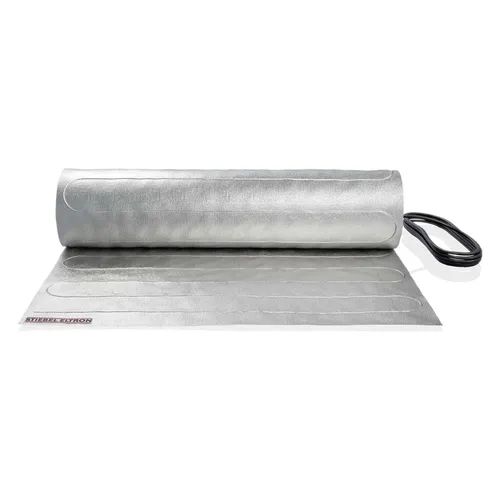 STIEBEL ELTRON FTD 140 Fußbodenheizung, 1400 Watt, 10m² - Elektro Fußbodenheizungen, ideal für Parkett und Laminat, mit geringer Aufbauhöhe für Neubau und Sanierung, sorgt für optimale Wärmeverteilung.