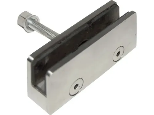 Dieda Glashalter Eckig V4A 25 90 36