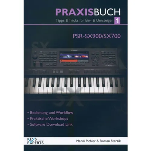 Keys Experts Verlag SX700/900 Praxisbuch 1 - Sonstige Software - Wertvolle Tipps & Tricks für SX700/900, inklusive Downloadlink für Begleitsoftware und 80 Seiten im praktischen Ringbuchformat.