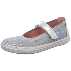Richter Kinderschuhe Mädchen Ilva Sneaker, Ciel Silver, 29 EU - Laufschuhe mit hochwertigem Lederfutter und herausnehmbarer Innensohle für hohen Tragekomfort – ideal für aktive Kinder.