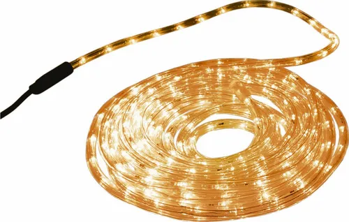 Northpoint Lichterschlauch Lichterkette 10 Meter mit Timer max. 2,7W 200 LEDs Außenbereich