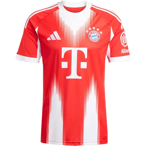 ADIDAS PERFORMANCE "FCB H JSY" Fußballtrikot - Herren Fußballtrikot in rot, mit AEROREADY Technologie für optimalen Feuchtigkeitstransport. Ideal für echte Bayern-Fans, die ihre Leidenschaft zeigen möchten.