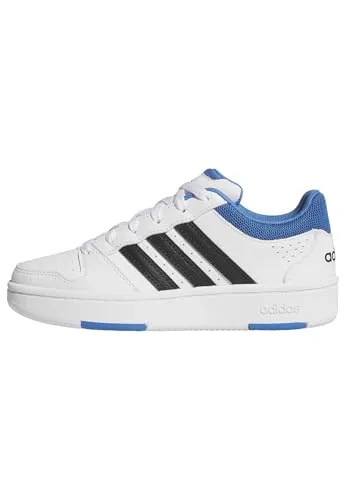 adidas Sportswear HOOPS CLASSIC J Sneaker für Kinder & Jugendliche - Vielseitiger Sneaker mit coolem Basketball-Style. Strapazierfähiges Synthetik-Obermaterial und bequemer Schaft sorgen für Komfort und Halt. Ideal für Schule und Freizeit, mit robuster Gummi-Cupsohle für besseren Grip.