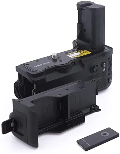PATONA Premium Batteriegriff für Sony A9/A7RIII/A7III (VG-C3EM) - Foto- & Video-Zubehör mit zusätzlicher Akkukapazität für längere Shootings und verbesserte Handhabung.