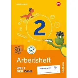 Welt der Zahl - Ausgabe 2022 für Sachsen: Arbeitsheft 2 mit Interaktiven Übungen