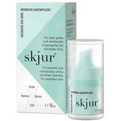 Skjur Augenpflege Creme - Arzneimittel für die Augenpartie, spendet langanhaltend Feuchtigkeit und mildert sichtbar feine Linien und Falten. Ideal unter Make-up, frei von schädlichen Stoffen.