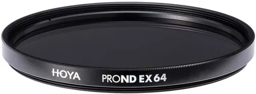 HOYA Pro ND-EX Graufilter ND64 55mm - Kamera-Filter, ideal zur Reduzierung von Licht für kreative Langzeitbelichtungen und zur Vermeidung von Überbelichtung.