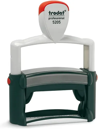trodat Textstempel Professional 5205, 6-zeilig mit Gutschein für Textplatte- OVP