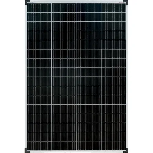 enjoy solar® Monokristallin 12V Solarmodul 100W-200W - Hochwertiges Monokristallin Solarpanel für 12V Systeme, ideal für Camping und Wohnmobile, korrosionsbeständig und leistungsstark (100W-200W) mit 0% MwSt.