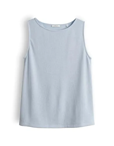 OPUS Damen Top ILONKI Loose in edler Strickoptik Seasalt, Größe 34 - Das OPUS Damen Stricktop ILONKI vereint hohen Tragekomfort mit einem lässigen Look. Die lockere Passform und breiten Träger machen es zum idealen Begleiter für jeden Tag.
