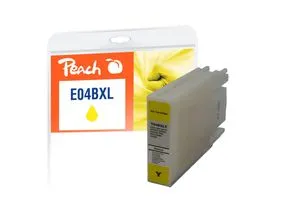 Peach Tintenpatrone XL Gelb für Epson T04B4 y - Hochwertige kompatible Tintenpatrone für brillante Druckergebnisse. Ideal für Epson-Drucker, bietet zuverlässige Qualität und hohe Reichweite. Sparen Sie mit Peach!