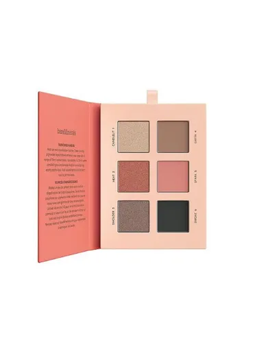bareMinerals Mineralist Eyeshadow Palette Burnished 7,8 g - Lidschattenpalette mit sechs mineralischen Farben, ideal für kreative Make-up-Looks. Frei von künstlichen Zusatzstoffen, für ein sanftes und hautfreundliches Ergebnis.