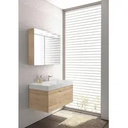 Badmöbel-Set ELISA Serie MAA weiß Hochglanz m.Spiegelschrank