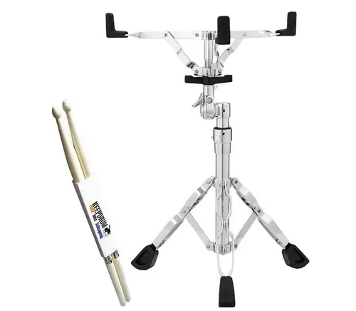 Pearl Drums Schlagzeug Pearl S-830 Snare Ständer mit Schlagzeugstöcken 1 Paar, mit Drumsticks