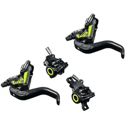 Magura MT8 SL PM Flatmount Set mit 1-Finger HC-Carbolay-Hebel - Premium Fahrrad-Bremsen für ambitionierte Cross Country-Racer, bieten ausgezeichnete Bremspower bei minimalem Gewicht und ergonomischen 1-Finger Bremshebel für perfektes Handling.