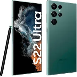 Samsung Galaxy S22 Ultra 5G - 128GB in Grün, epische Performance mit Nightography und integriertem S Pen für kreatives Multitasking