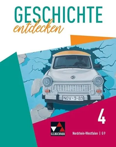 Geschichte entdecken NRW 4: Unterrichtswerk für Geschichte - Geschichte Europas, speziell für Sekundarstufe I, bietet umfassende Einblicke in die Welt seit 1945 und fördert das historische Verständnis.