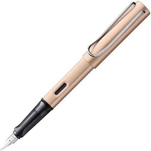 Lamy AL-star Füllhalter 50 – Cosmic Aluminium Füller mit transparentem Griffstück - Füller aus robustem Aluminium mit ergonomischem Design für müheloses Schreiben. Das transparente Griffstück bietet einen Blick auf die Mechanik und fördert den individuellen Schreibstil. Made in Germany.