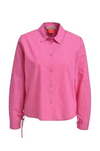 Smith & Soul Langarmbluse – Rosa Streifen - Elegante Langarmbluse mit modischen Streifen in Rosa. Ideal für vielseitige Looks und den perfekten Tragekomfort im Alltag.