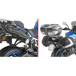 Givi PX Kofferträger Monokey Tech 3 - Fahrzeugspezifischer Seitenkofferträger für Monokey® Tech 3 Koffer, bietet weniger sichtbare Halterungen und ein elegantes Design. Ideal für Honda NC 750 X und Suzuki GSX S1000GX.